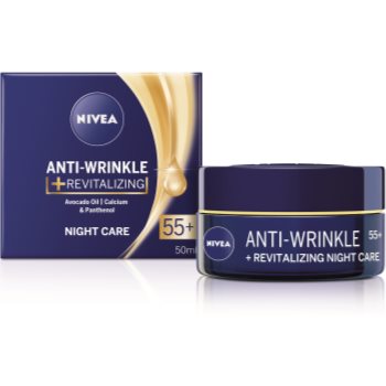 Nivea Anti-Wrinkle Revitalizing crema de noapte cu efect de anti imbatranire antirid